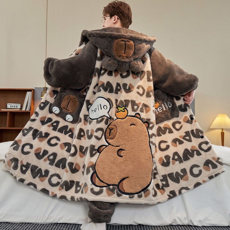 Oversized Panda Pattern Men Wi - Winter Clothing Pk ulasan dan harga