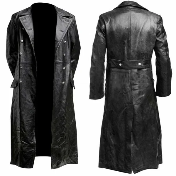 Leather Jacket Men Winter Flee - Winter Clothing Pk ulasan dan harga