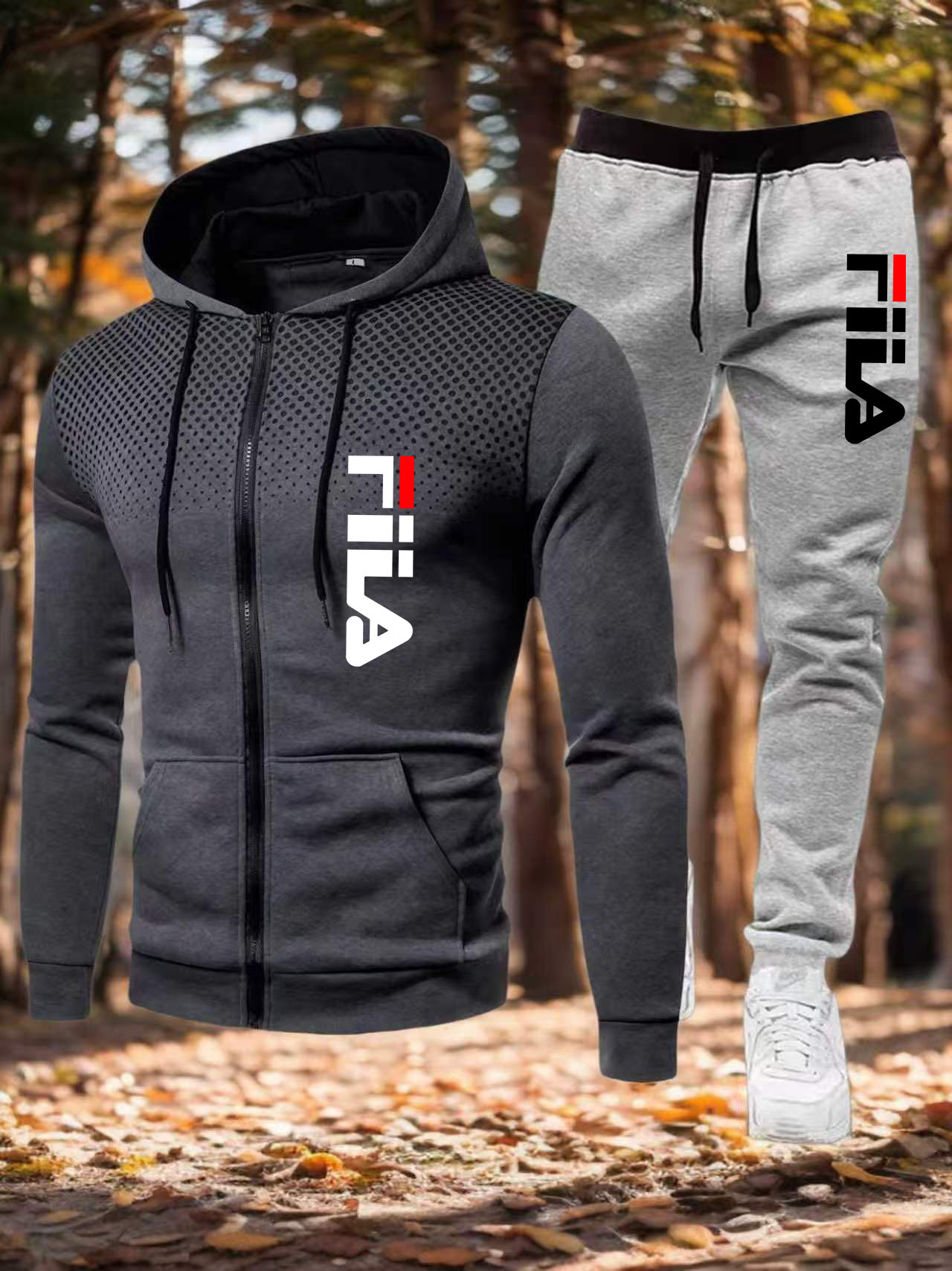 Men Zipper Casual Jacket Two P - Winter Clothing Pk ulasan dan harga