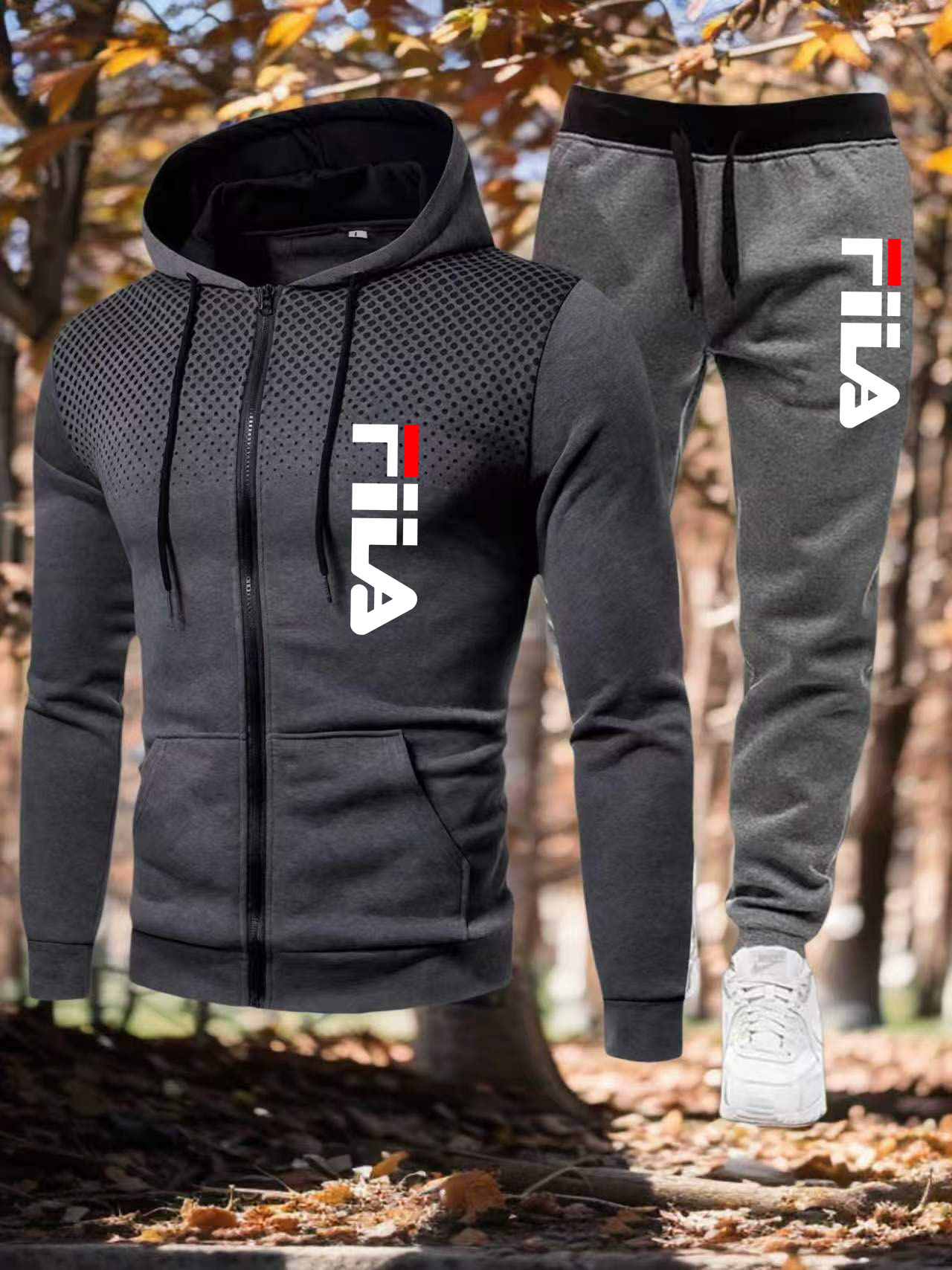 Men Zipper Casual Jacket Two P - Winter Clothing Pk ulasan dan harga