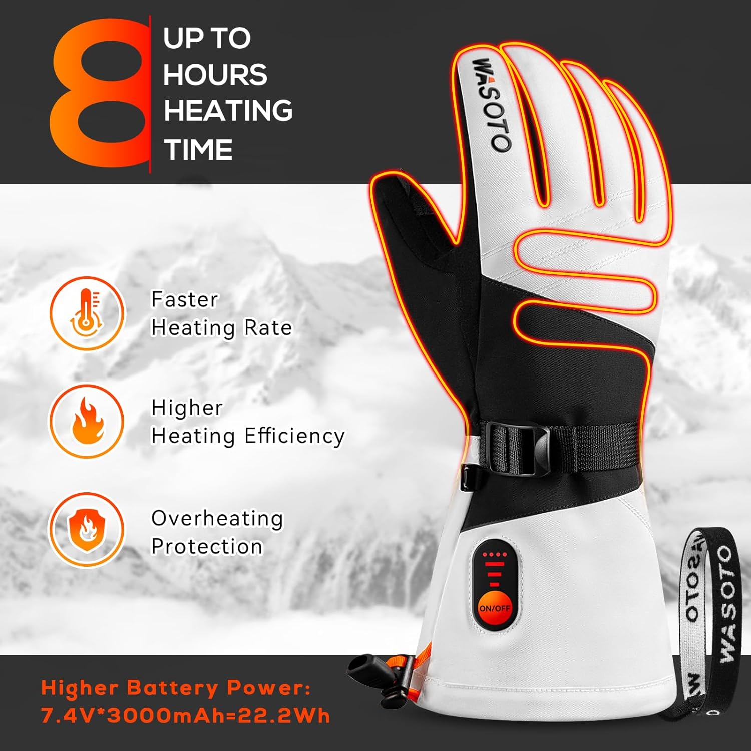 Professional USB Rechargeable  - Heated Gloves Electric ulasan dan harga