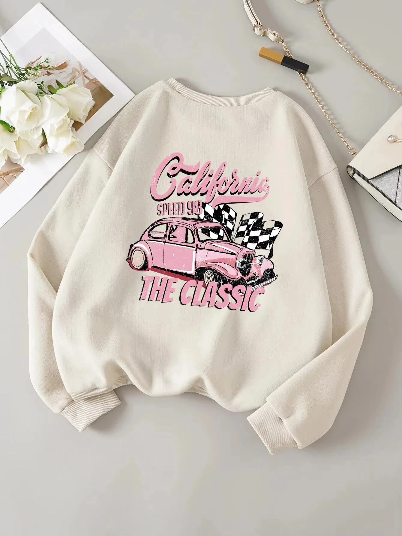 Women's 26 Y2K Fashion Casual  - Winter Clothing Drawing ulasan dan harga